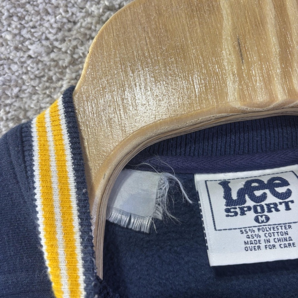 Vintage Atlanta Thrashers Sweatshirt Mens Medium Blue NHL Hockey Lee Sport - Picture 6 of 11